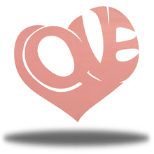Load image into Gallery viewer, Groovy Kind of LOVE Heart, Laser Cut Steel Sign, Perfect Valentine's Gift in Multi Sizes & Colors