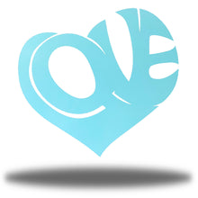 Load image into Gallery viewer, Groovy Kind of LOVE Heart, Laser Cut Steel Sign, Perfect Valentine's Gift in Multi Sizes & Colors