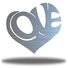 Load image into Gallery viewer, Groovy Kind of LOVE Heart, Laser Cut Steel Sign, Perfect Valentine's Gift in Multi Sizes & Colors
