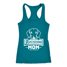 Load image into Gallery viewer, Dachshund Mom Ladies Racerback Tank Multi Colors Free Shipping
