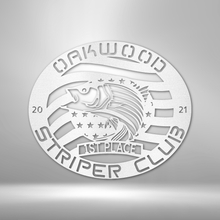 Load image into Gallery viewer, Oakwood Striper Club Trophy Plaque