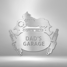 Load image into Gallery viewer, HD Street Glide Like Biker Monogram Steel Sign Harley Motorcycle