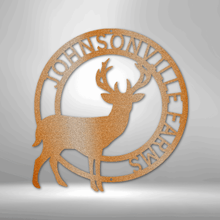 Load image into Gallery viewer, STAG Monogram - Steel Sign, Multiple Colors and Sizes Available