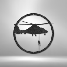 Load image into Gallery viewer, Helicopter Drop - Steel Sign