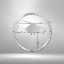 Load image into Gallery viewer, Helicopter Drop - Steel Sign
