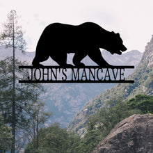 Load image into Gallery viewer, BEAR Monogram - Steel Sign, Multiple Sizes and Colors Available