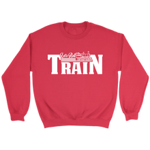Load image into Gallery viewer, Let's Roll Train Unisex Sweat Shirt Multi Colors Extended Sizes Shipping Included