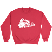Load image into Gallery viewer, Locomotive Perspective Unisex Sweat Shirt Multi Color Extended Sizes Shipping Included