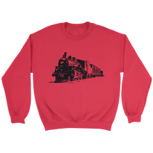 Load image into Gallery viewer, Locomotive Perspective Unisex Sweat Shirt Multi Color Extended Sizes Shipping Included
