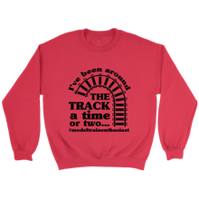 Load image into Gallery viewer, Been Around The Track Unisex Sweat Shirt Multi Colors Extended Sizes Shipping Included