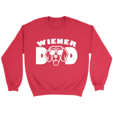 Load image into Gallery viewer, Wiener Dad Unisex Sweatshirt Multi Color Extended Sizes Free Shipping