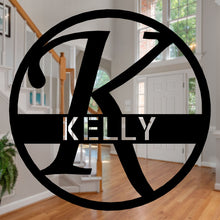 Load image into Gallery viewer, EXEMPLARY Family Name - Steel Sign, Multiple Colors and Sizes