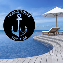 Load image into Gallery viewer, MODERN ANCHOR Plaque - Steel Sign, Multiple Sizes and Colors Available