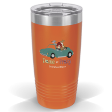 Load image into Gallery viewer, Doxie By Proxy Logo Insulated 20oz Travel Tumbler, 15 Colors, Shipping Included