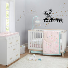 Load image into Gallery viewer, Sweet Smiling Teddy Monogram - Steel Sign, Multi Sizes & Colors, Baby Infant Shower Gift Monogram