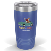 Load image into Gallery viewer, Doxie By Proxy Logo Insulated 20oz Travel Tumbler, 15 Colors, Shipping Included