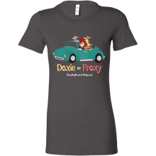 Load image into Gallery viewer, Doxie By Proxy Women's T-Shirt, Multi Dark Colors, Extended Sizes, Shipping Included