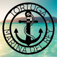 Load image into Gallery viewer, ANCHOR Family Name Steel Sign, Multiple Colors and Sizes