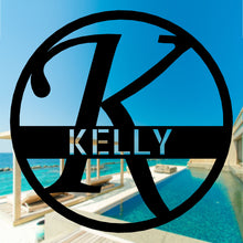 Load image into Gallery viewer, EXEMPLARY Family Name - Steel Sign, Multiple Colors and Sizes