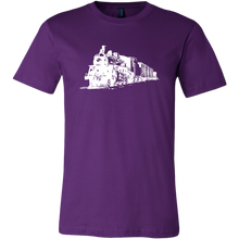 Load image into Gallery viewer, Locomotive Drawing Perspective - Unisex/Men's T-Shirt, Multiple Colors, Extended Sizes, Shipping Included