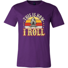 Load image into Gallery viewer, This is How I Roll - Unisex Mens T-Shirt, Multiple Darker Colors, Extended Sizes, Shipping Included