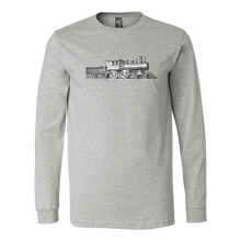 Load image into Gallery viewer, Vintage Locomotive Unisex Long Sleeve T-Shirt Extended Sizes Available Shipping Included