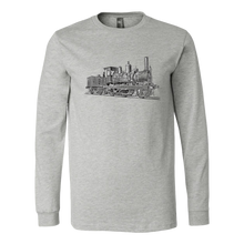 Load image into Gallery viewer, Vintage Locomotive Unisex Long Sleeve T-Shirt Extended Sizes Available Shipping Included