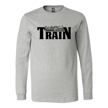 Load image into Gallery viewer, Let's Roll (Train) - Unisex Long Sleeve T-Shirt, Multi Colors, Extended Sizes, Shipping Included