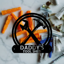 Load image into Gallery viewer, CRAFTY Monogram - Steel Sign, Multiple Sizes and Colors Available