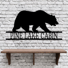Load image into Gallery viewer, BEAR Monogram - Steel Sign, Multiple Sizes and Colors Available