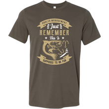 Load image into Gallery viewer, Angler Management - Fishing is Supposed to Be Fun Unisex T-Shirt, Extended Sizes, Shipping Included