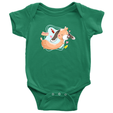 Load image into Gallery viewer, Doxie Hotdog Cartoon Infant Bodysuit Short Sleeve, Multi Colors, Multi Sizes, Free Shipping