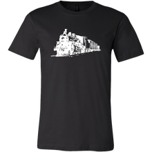 Load image into Gallery viewer, Locomotive Drawing Perspective - Unisex/Men's T-Shirt, Multiple Colors, Extended Sizes, Shipping Included