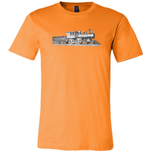 Load image into Gallery viewer, Vintage Locomotive Mens T-Shirt, Multiple Colors, Extended Sizes, Shipping Included
