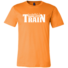 Load image into Gallery viewer, Let's Roll Mens Train T-Shirt, Multiple Colors, Extended Sizes, Shipping Included