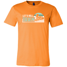 Load image into Gallery viewer, Let's Roll Retro Mens T-Shirt, Multiple Colors, Extended Sizes, Shipping Included