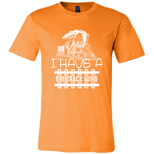 Load image into Gallery viewer, One Track Mind (Trains) - Unisex Mens T-Shirt, Multiple Bold Colors, Extended Sizes, Shipping Included