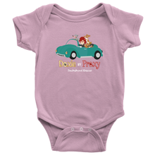 Load image into Gallery viewer, Baby Short Sleeve Body Suit, Unisex, Shower Gift, Doxie By Proxy Logo, Shipping Included