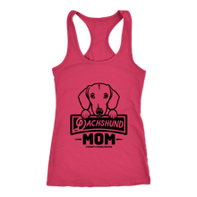 Load image into Gallery viewer, Dachshund Mom Ladies Racerback Tank Multi Colors Free Shipping
