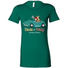 Load image into Gallery viewer, Doxie By Proxy Women's T-Shirt, Multi Dark Colors, Extended Sizes, Shipping Included