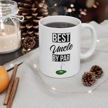 Load image into Gallery viewer, BEST UNCLE BY PAR Mug 11oz/15oz Golf Silly Gift Shipping Included