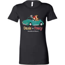 Load image into Gallery viewer, Doxie By Proxy Women's T-Shirt, Multi Dark Colors, Extended Sizes, Shipping Included