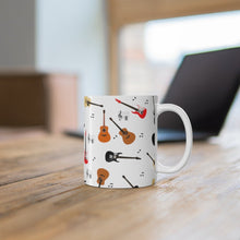 Load image into Gallery viewer, Guitars All Over Print Mug 11oz/15oz Band Musician Gift Unisex Shipping Included