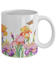 Load image into Gallery viewer, Mother Iris Garden Mug 11oz/15oz Woman Gift Shipping Included