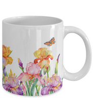 Load image into Gallery viewer, Mama Iris Garden Mug 11oz/15oz Woman Gift Shipping Included