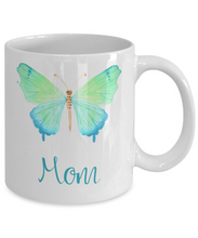 Load image into Gallery viewer, Mom Butterfly Mug 11oz/15oz Shipping Included