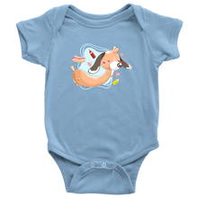 Load image into Gallery viewer, Doxie Hotdog Cartoon Infant Bodysuit Short Sleeve, Multi Colors, Multi Sizes, Free Shipping