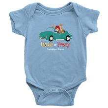 Load image into Gallery viewer, Baby Short Sleeve Body Suit, Unisex, Shower Gift, Doxie By Proxy Logo, Shipping Included