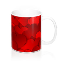 Load image into Gallery viewer, HEARTS ALL OVER Pattern Mug 11oz/15oz Shipping Included