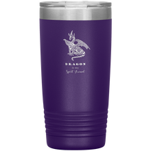 Load image into Gallery viewer, Dragon is My Spirit Animal, 20oz Insulated Travel Tumbler, Multi Colors, Shipping Included